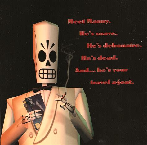 Grim Fandango A Film Noir Adventure Through the Land of the Dead!